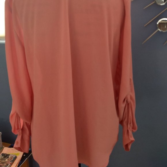 Style & Co long sleeve button up top - Picture 6 of 6